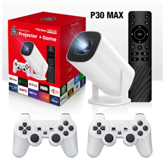 2 Controles + Proyector Consola P30 MAX